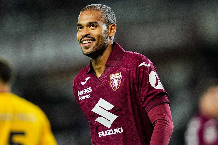 Ngonge sorride in partita