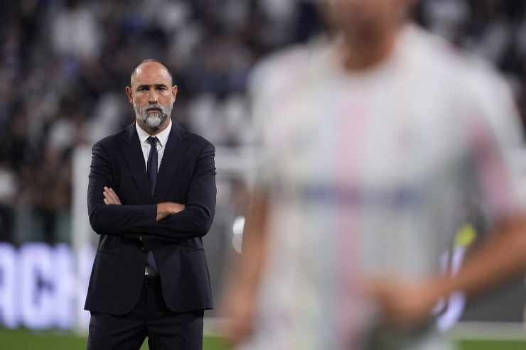 Tudor durante un match della Juve