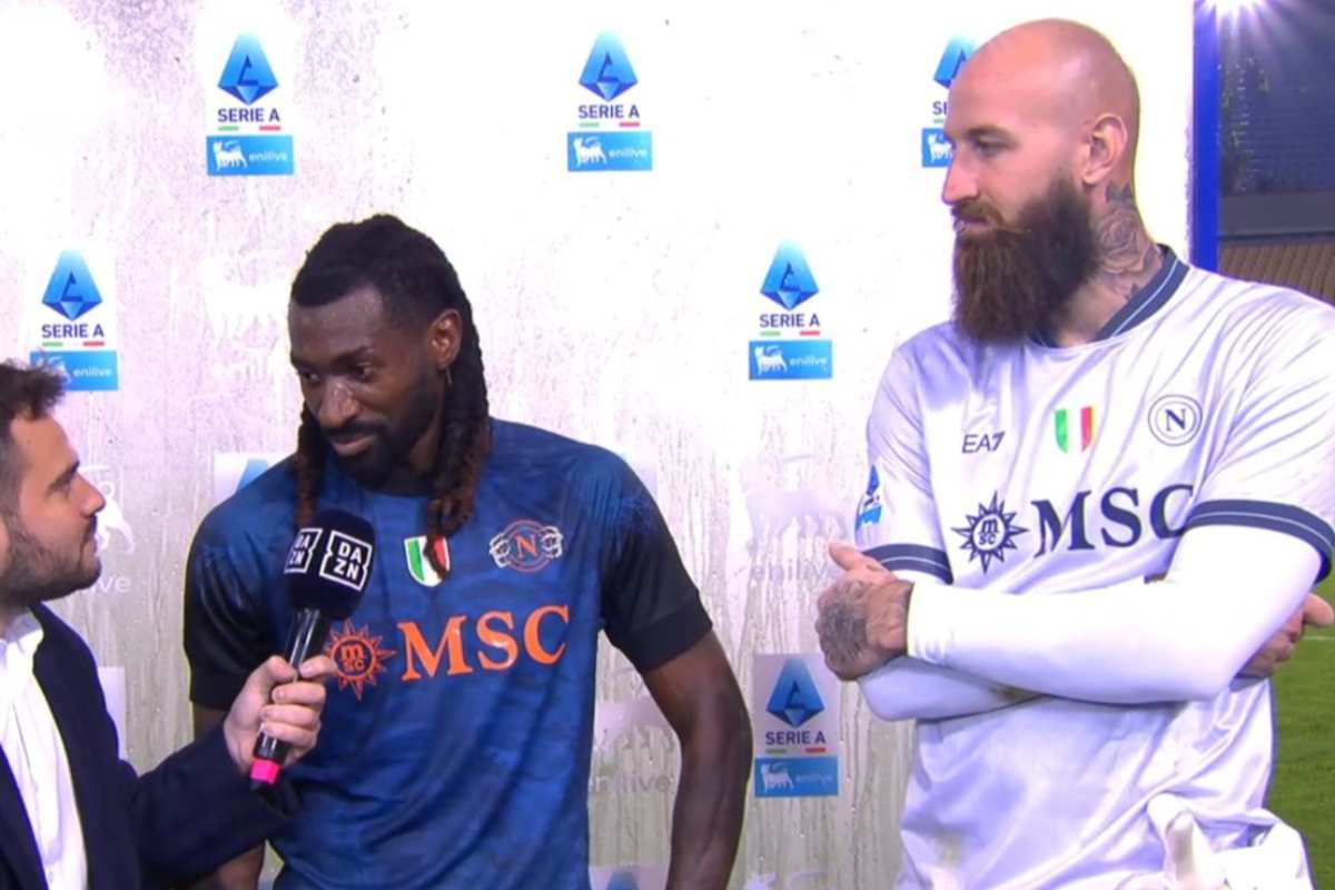 Anguissa e Milinkovic Savic, siparietto imperdibile a fine gara: c’entra il premio MVP