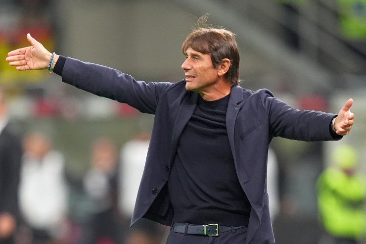 Conte in panchina