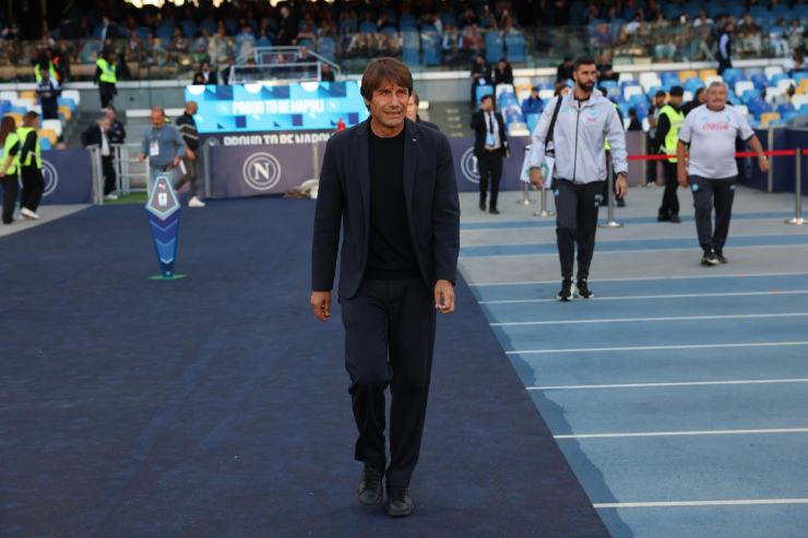 Antonio Conte vuole costruire un ciclo con il Napoli