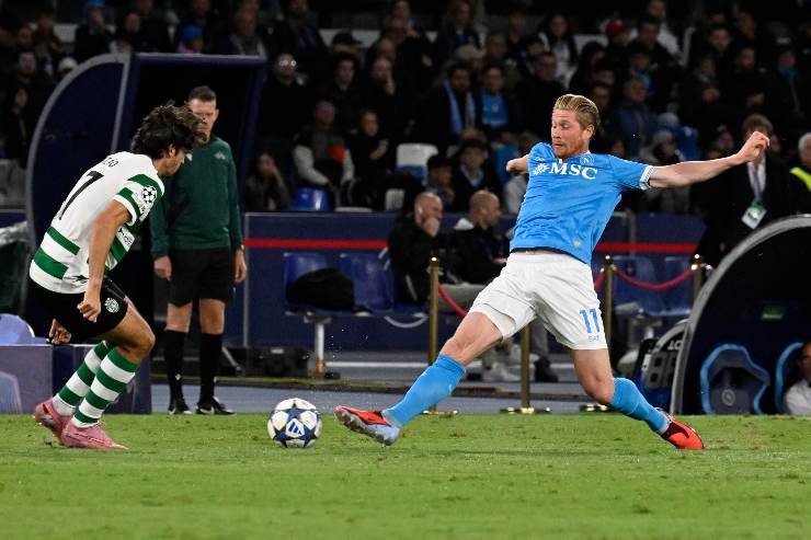 De Bruyne in campo