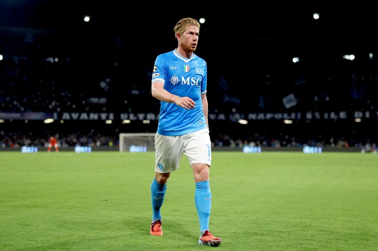 De Bruyne in campo