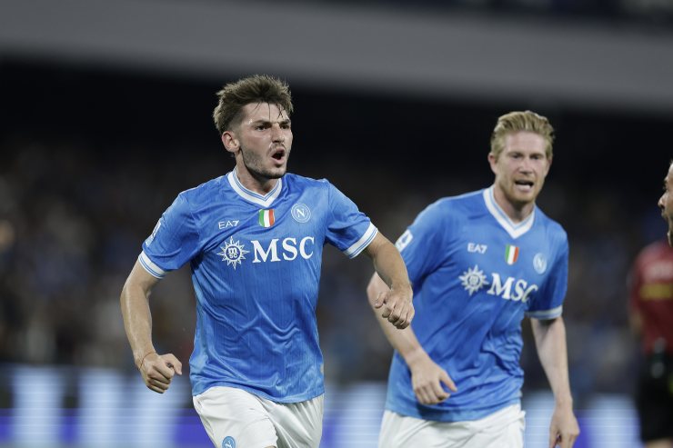 Billy Gilmour e Kevin De Bruyne