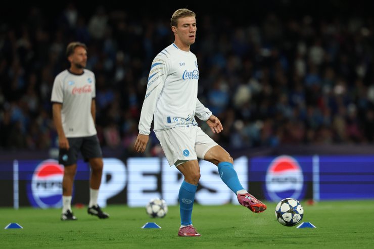 Hojlund parla del paragone con Haaland