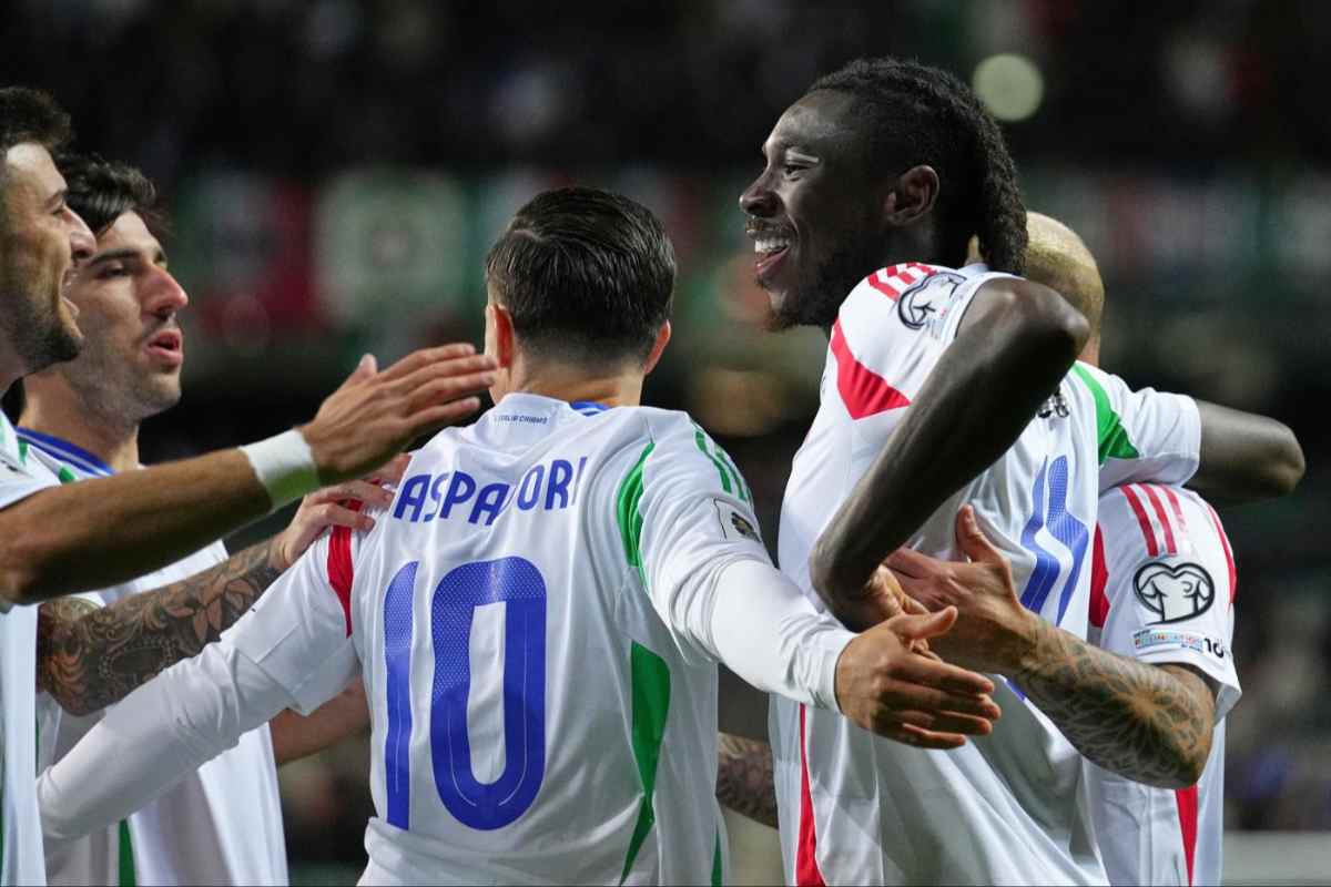 L'Italia batte l'Estonia per 3-1