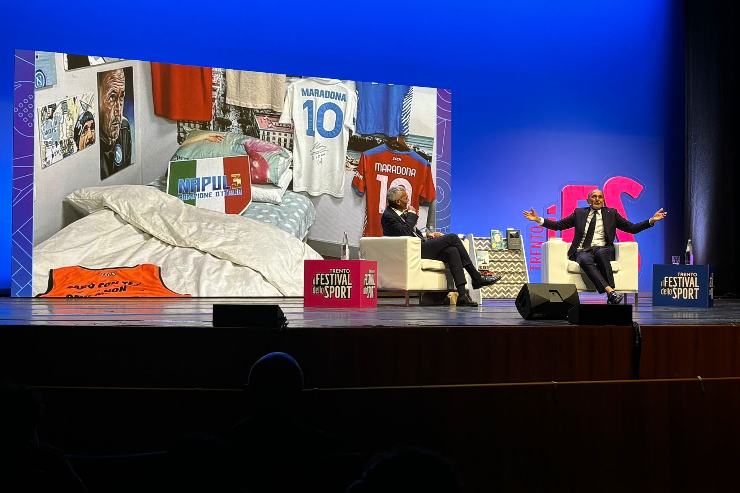 Luciano Spalletti parla dal Festival dello Sport di Trento