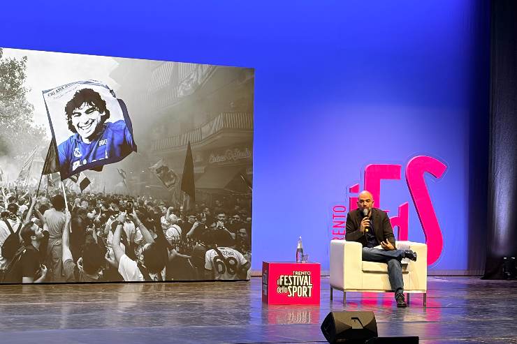 Roberto Saviano parla al Festival dello Sport di Trento