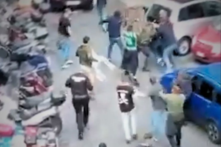 Scontri tra tifosi del Napoli e dello Sporting