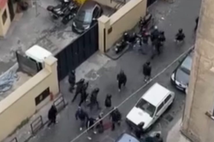 Scontri tra tifosi Napoli e Sporting