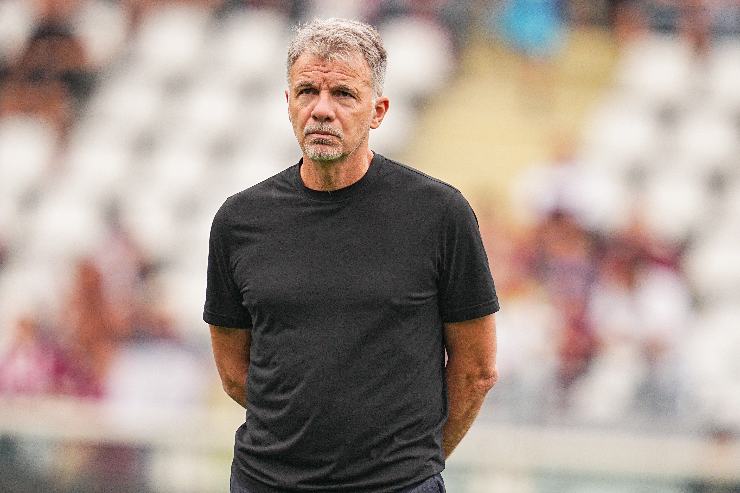 Baroni durante il pre partita