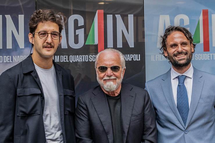 Aurelio De Laurentiis alla presentazione di "Ag4in"