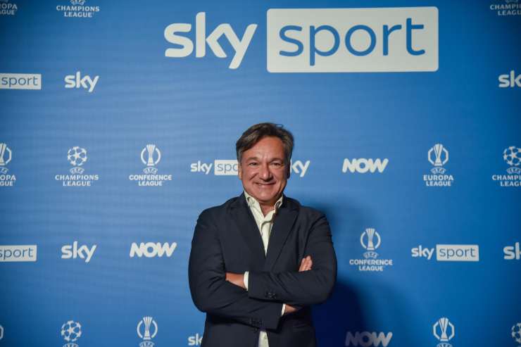 Fabio Caressa a Sky Sport