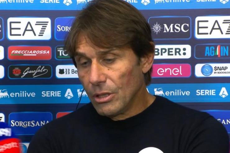 Antonio Conte parla dopo Napoli - Atalanta