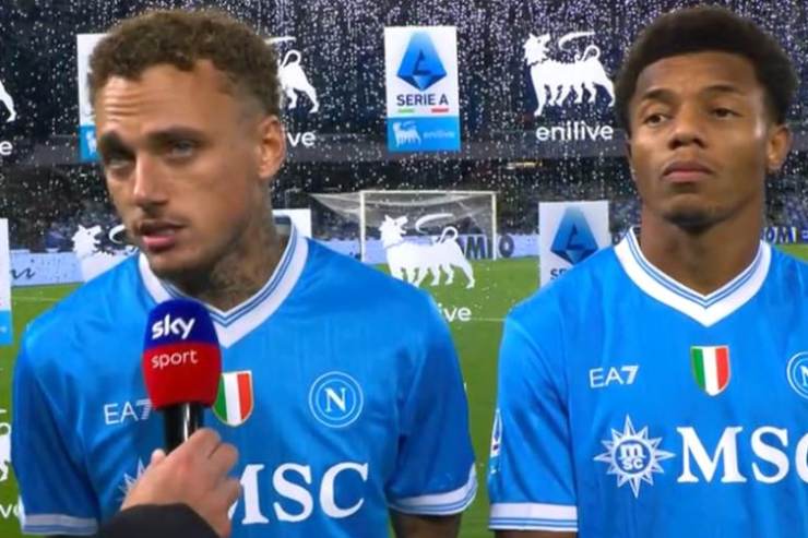 Noa Lang e David Neres parlano dopo Napoli - Fiorentina