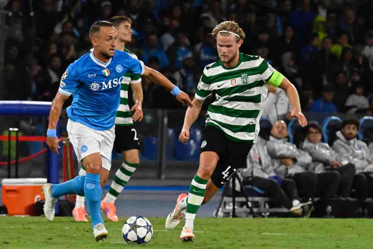 Napoli, Lobotka lancia un messaggio a Conte.