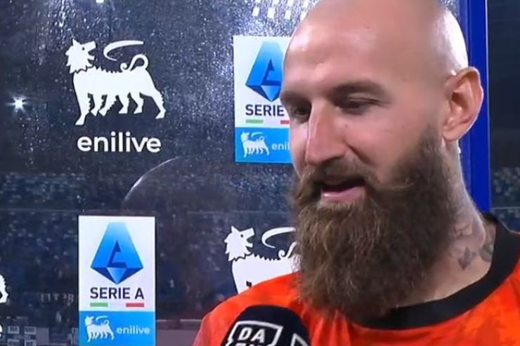 Milinkovic-Savic intervistato a fine partita