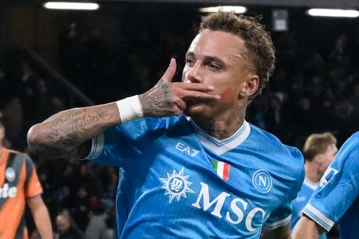 L'esultanza di Noa Lang contro l'Atalanta 