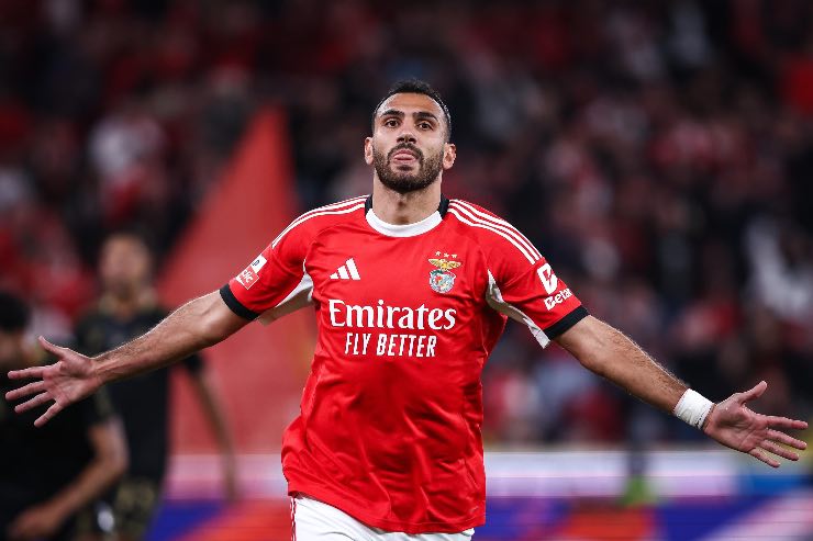 Vangelis Pavlidis nella gara contro il Casa Pia