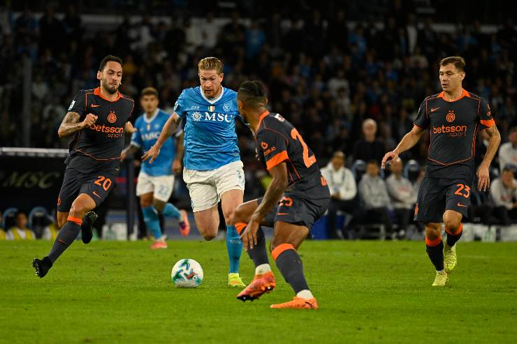 De Bruyne in azione