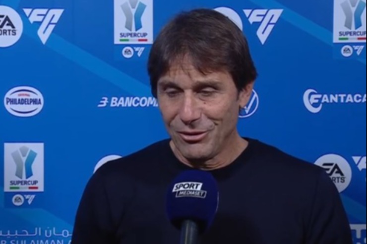 Conte parla dopo Napoli-Milan