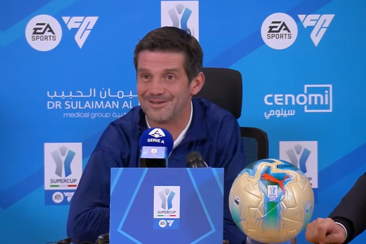 Cristian Chivu parla in conferenza stampa