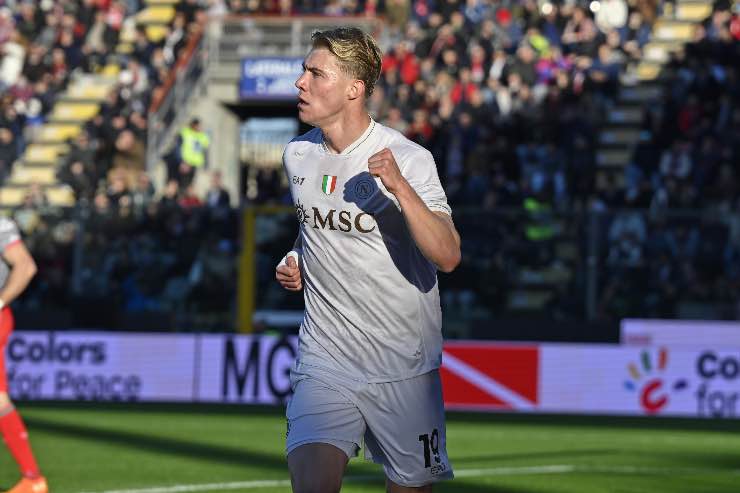 Nessun dubbio per Hojlund.