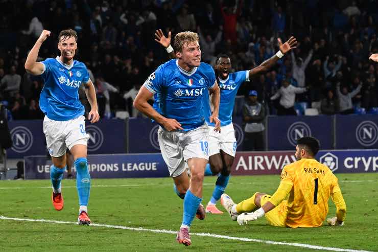 Hojlund convince il Napoli.