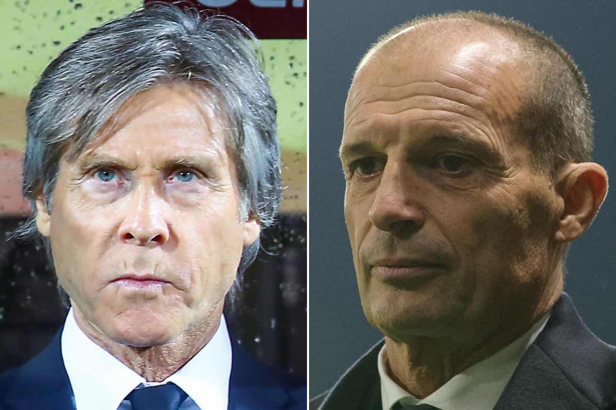 Lele Oriali e Massimiliano Allegri in campo per la Serie A