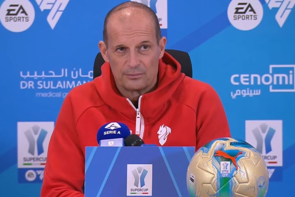 Allegri prima di Napoli-Milan.