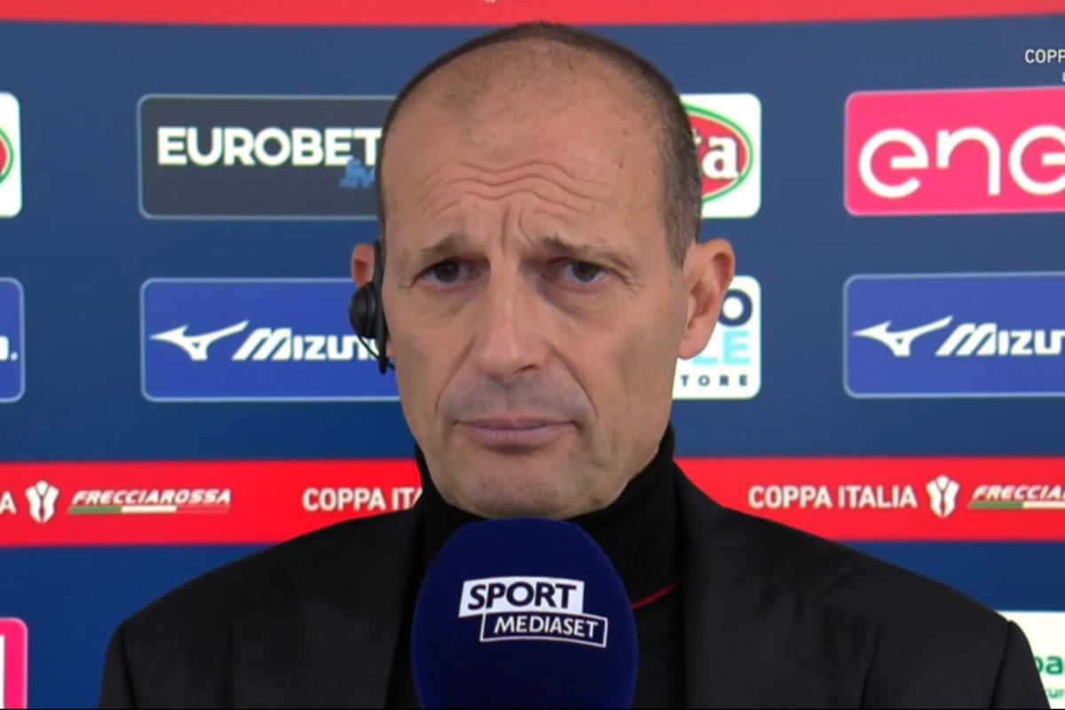 Allegri eliminato dalla Coppa Italia, spunta il commento sul Napoli: la frase inaspettata Allegri eliminato dalla Coppa Italia, spunta il commento sul Napoli: la frase inaspettata