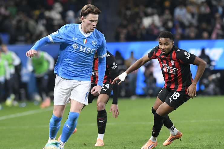 McTominay in maglia Napoli