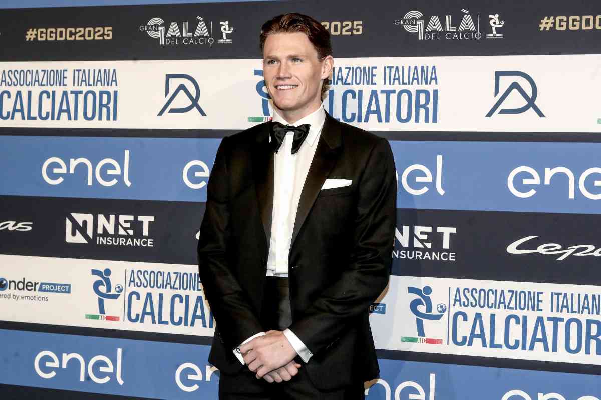 McTominay al Gran Galà del Calcio