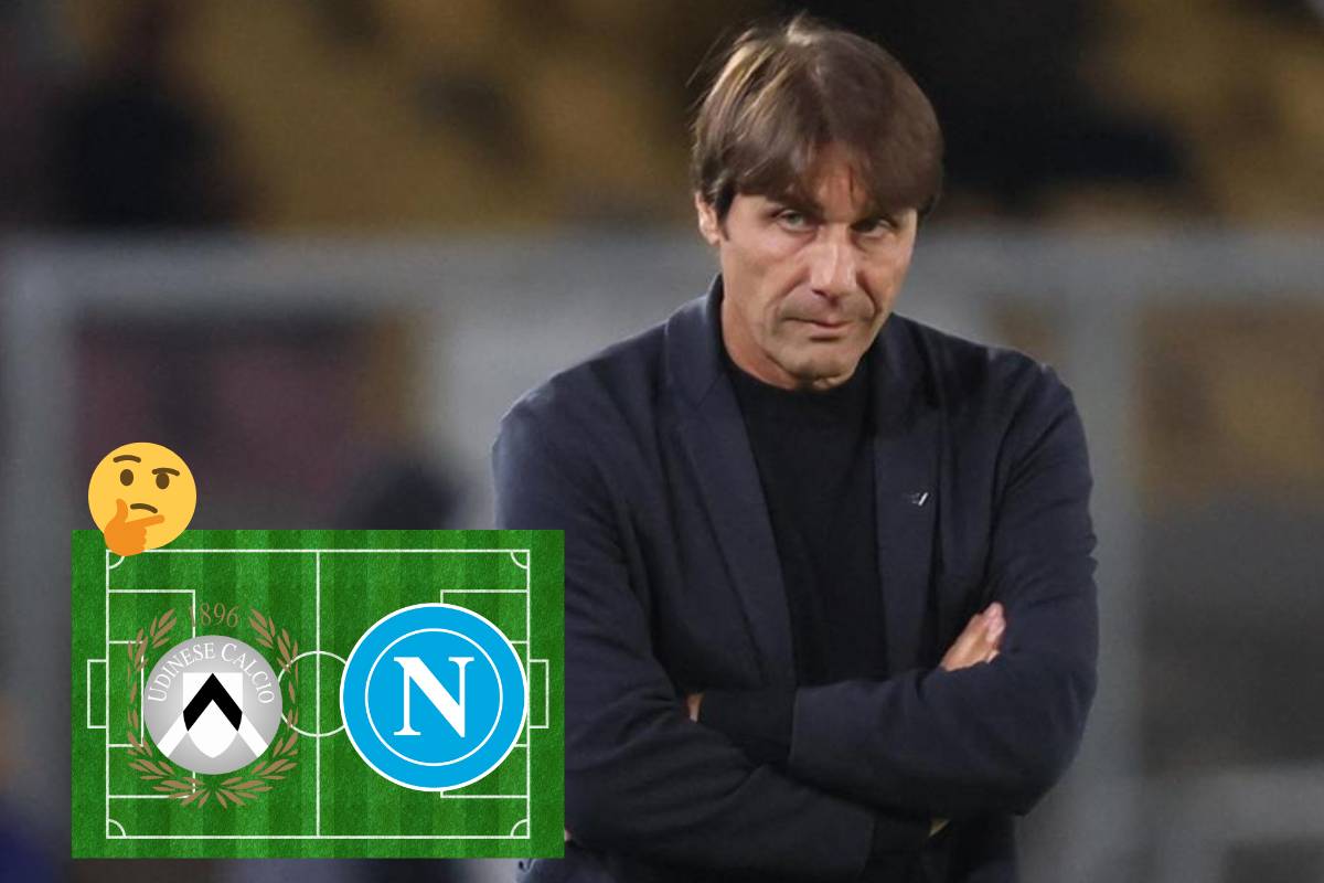 Antonio Conte prepara una rivoluzione in vista di Udinese-Napoli