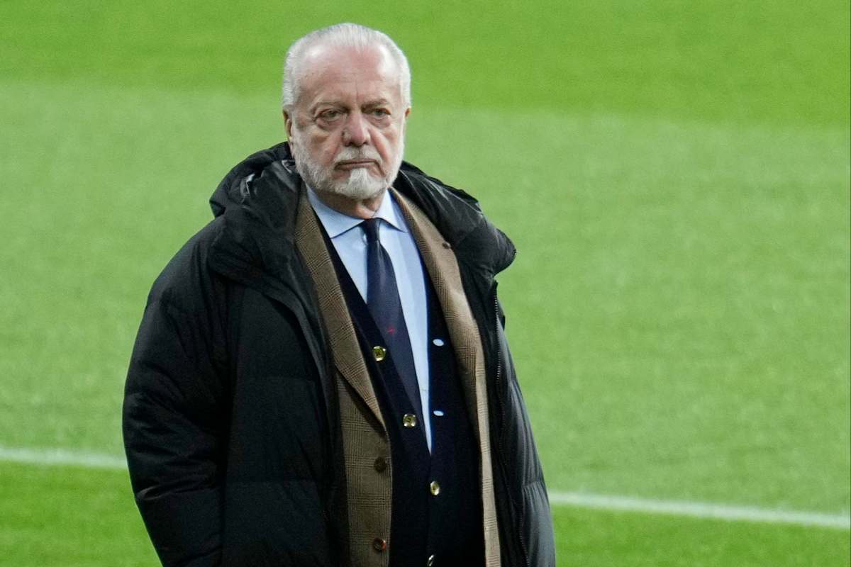 Gli chiedono dei nuovi acquisti, la risposta di De Laurentiis è imperdibile: avete sentito?