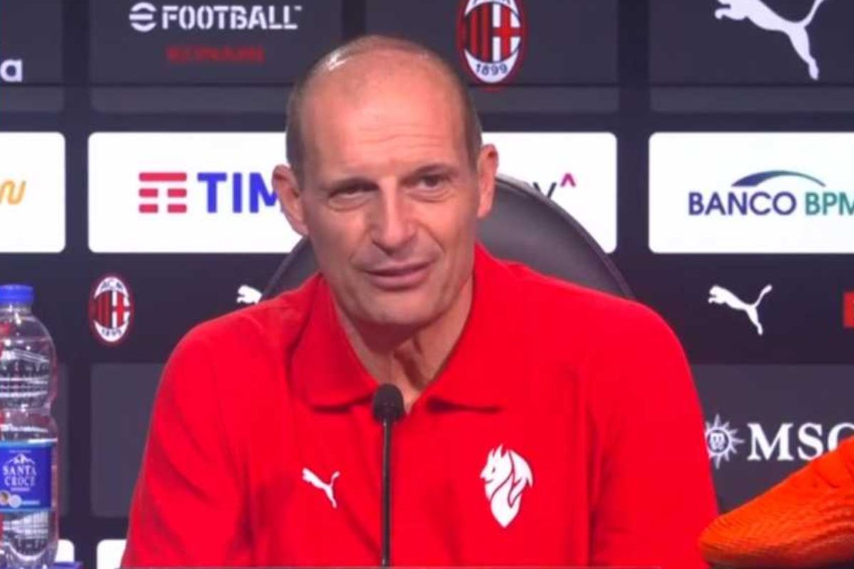 Massimiliano Allegri parla in conferenza stampa