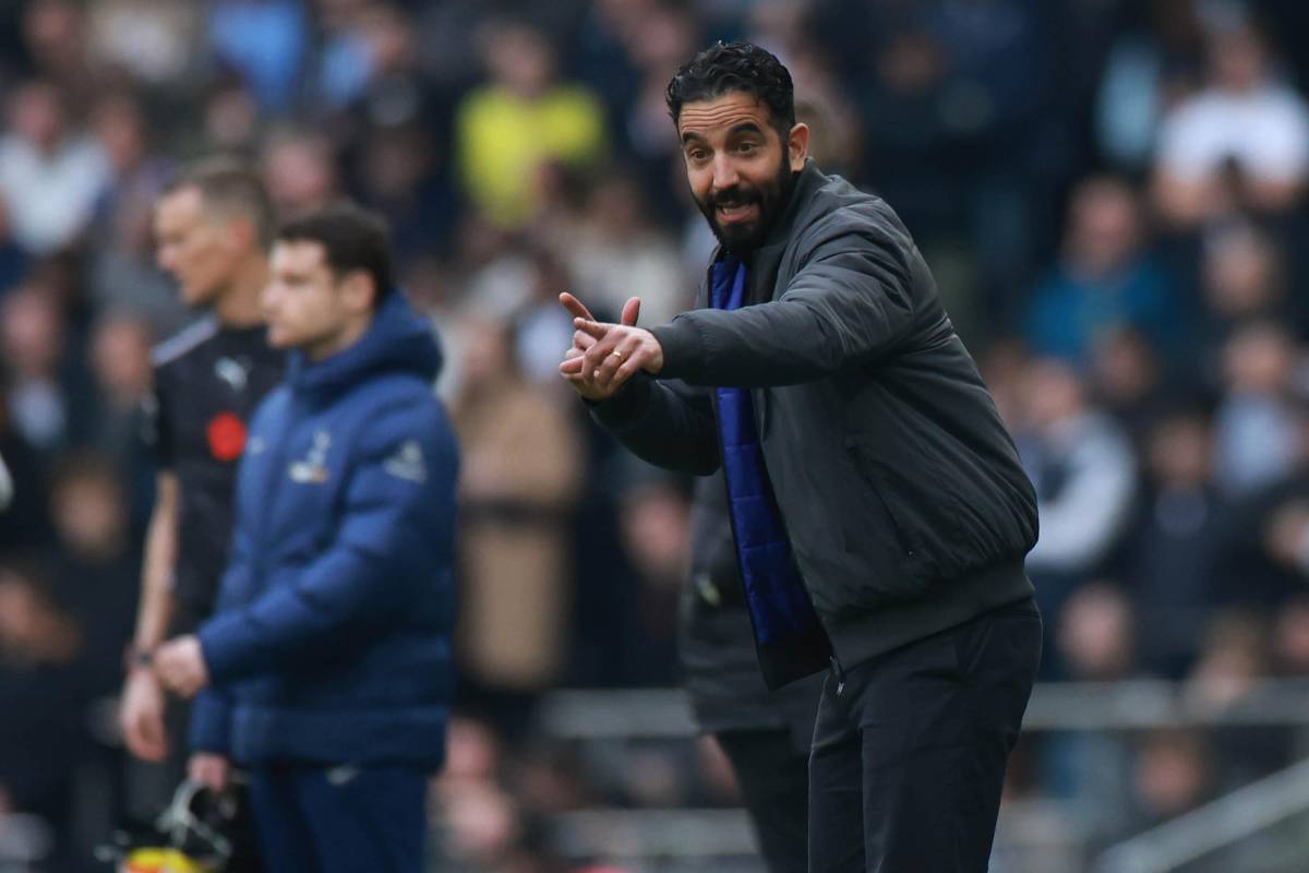 Ruben Amorim in primo piano