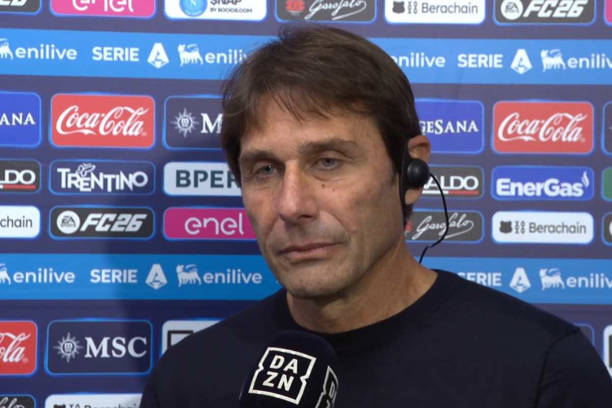 Antonio Conte parla dopo Napoli - Juve