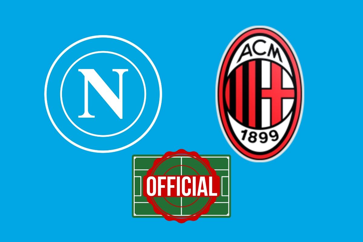 Napoli - Milan: ecco le formazioni ufficiali