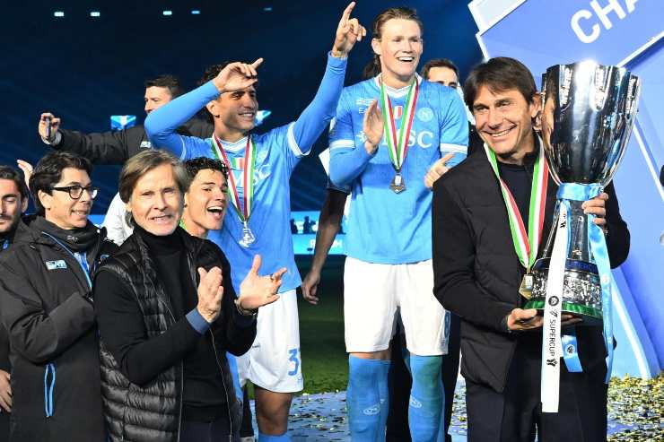 Napoli festeggia Supercoppa Italiana