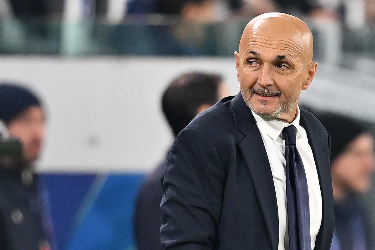 Luciano Spalletti sorridente dopo una partita della Juventus