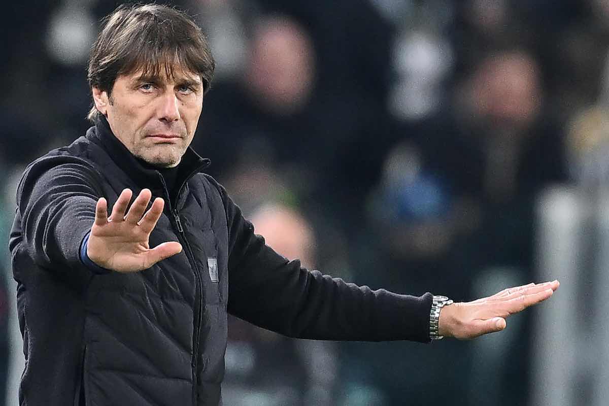 Antonio Conte nella gara di Serie A 2025/2026