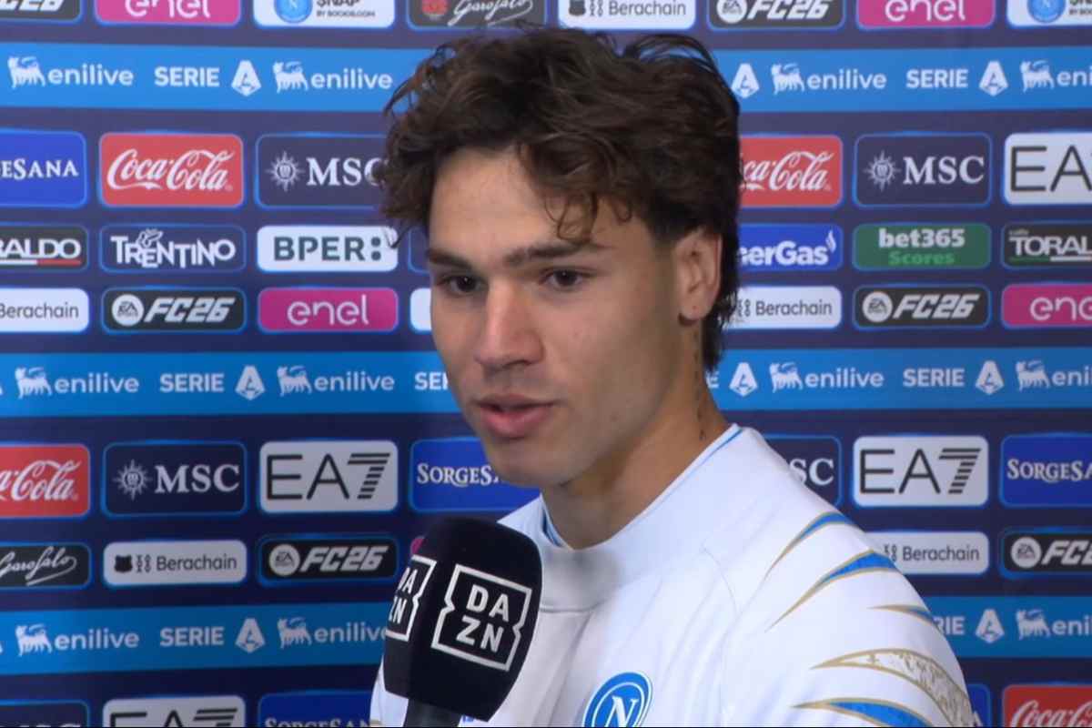 Antonio Vergara dopo Napoli-Sassuolo