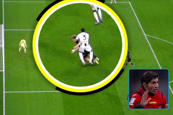 Contatto Hojlund-Bremer, parla Calvarese