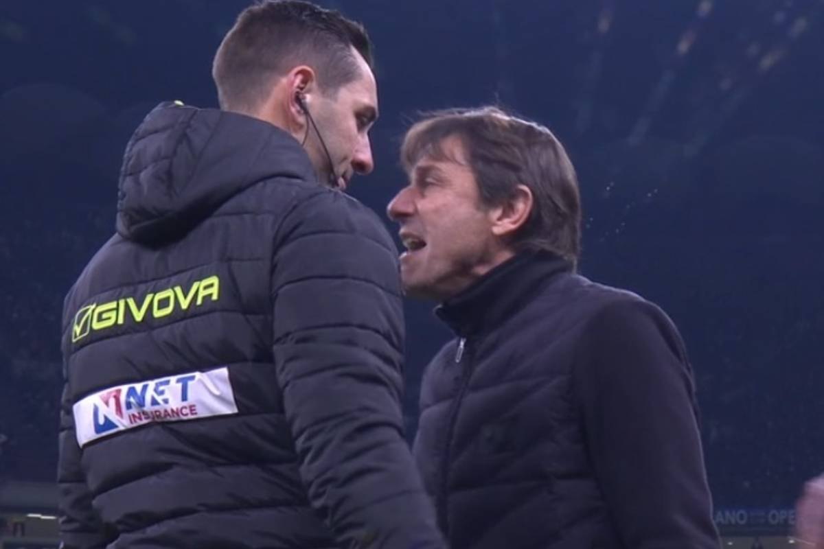 Antonio Conte contro i vertici arbitrali