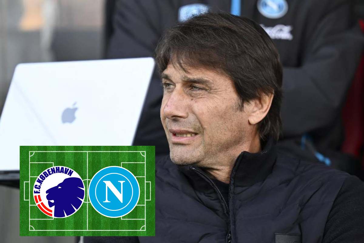 Formazioni ufficiali Copenaghen-Napoli