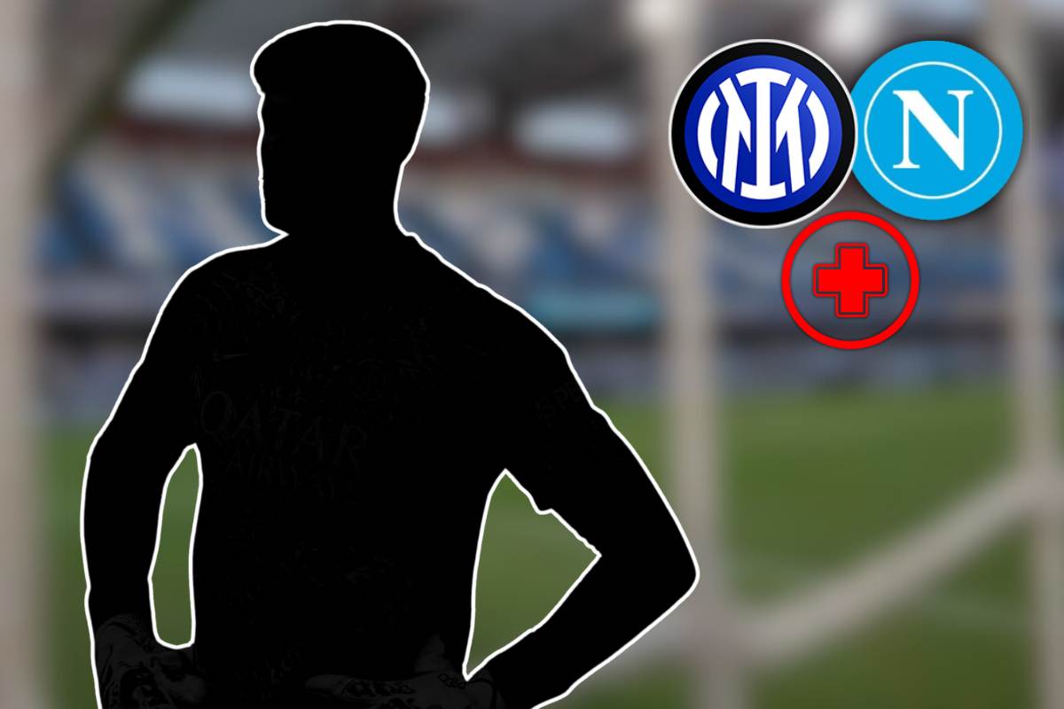 Infortunio per un calciatore prima di Inter Napoli