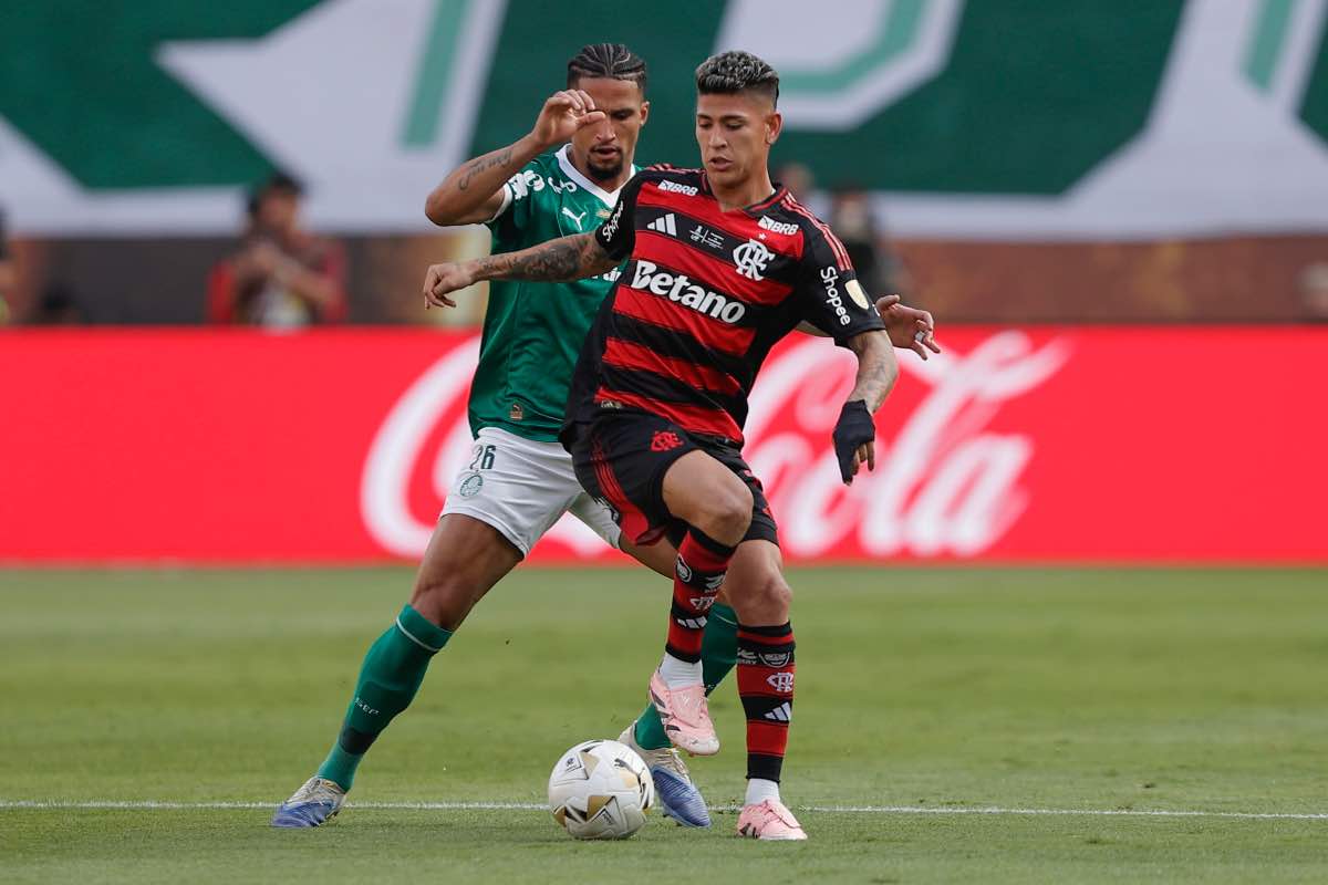 Napoli, Jorge Carrascal in campo con il Flamengo