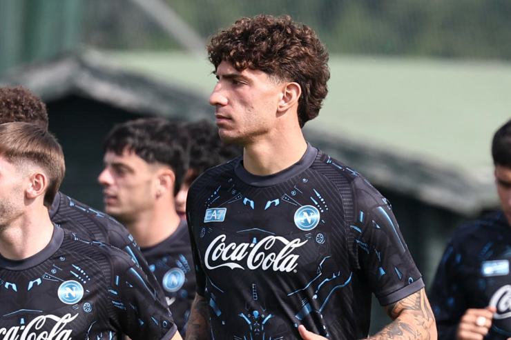 Marianucci in allenamento