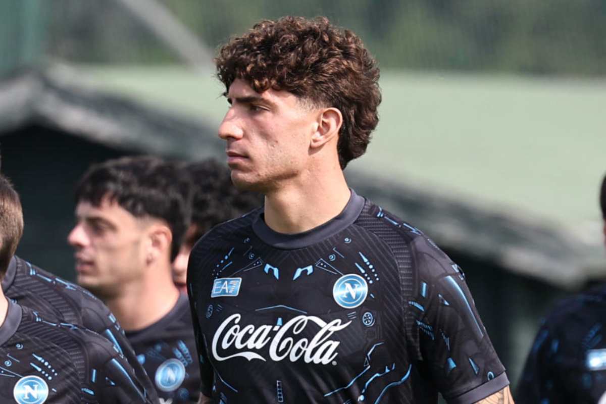 Marianucci in allenamento
